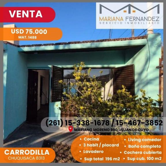 Casa en Venta en Lujan de Cuyo, Mendoza