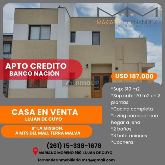 Casa en Venta en Lujan de Cuyo, Mendoza