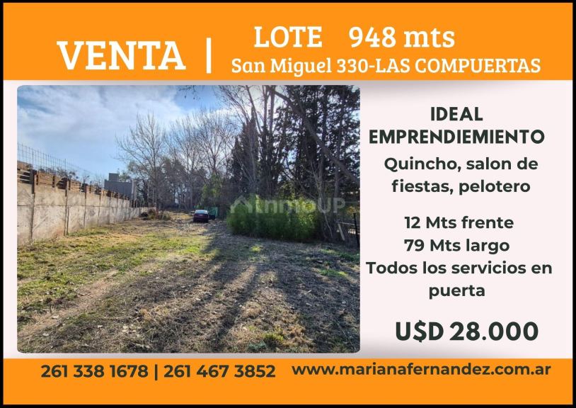 Lote en Venta en Lujan de Cuyo, Mendoza