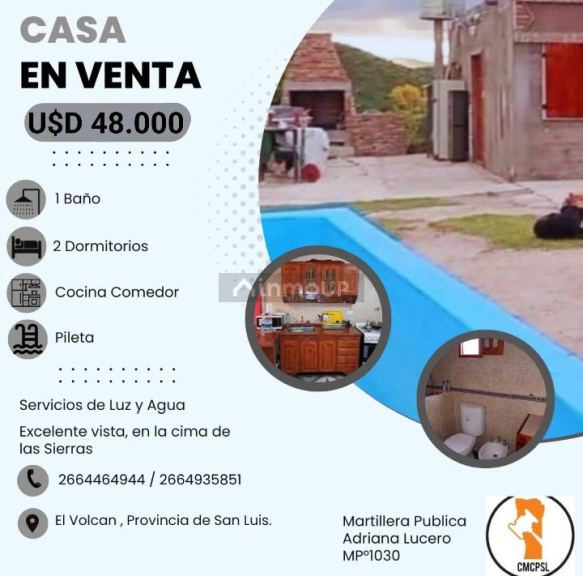 Casa en Venta en El Volcan, San Luis
