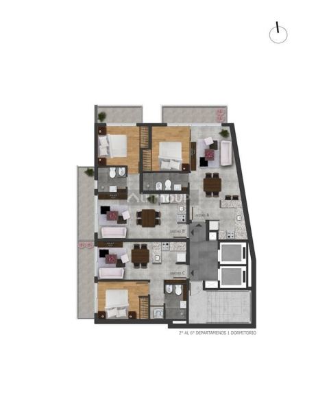 Departamento en Venta en Rosario, Santa Fe