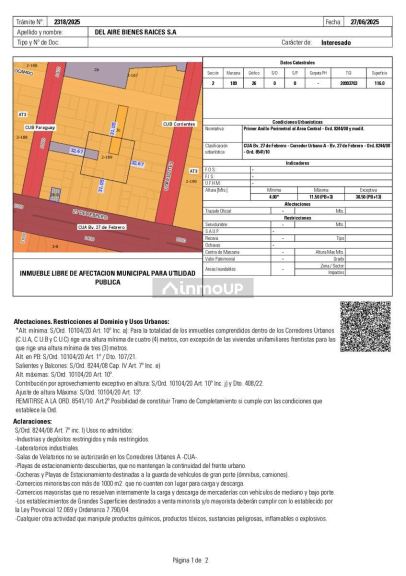 Terreno en Venta en Rosario, Santa Fe