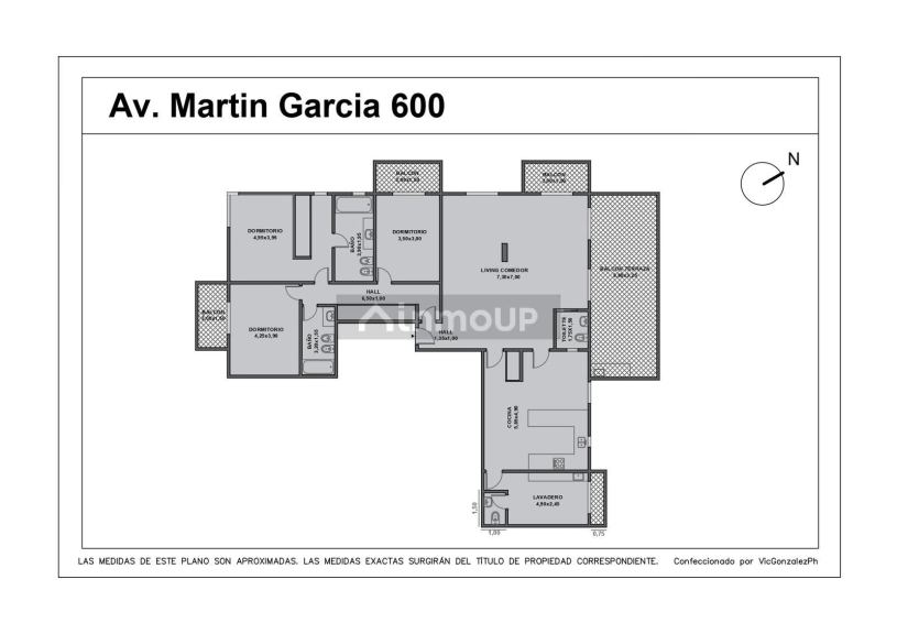 Departamento en Venta en Barracas, Capital Federal