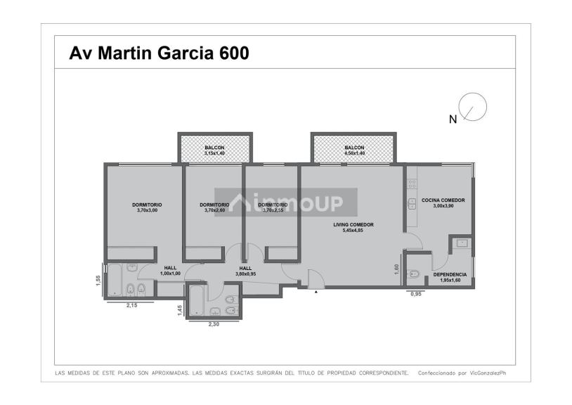 Departamento en Venta en Barracas, Capital Federal