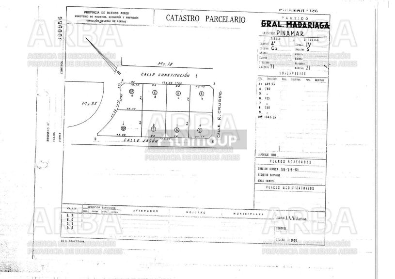 Terreno en Venta en Pinamar, Buenos Aires Costa Atlantica