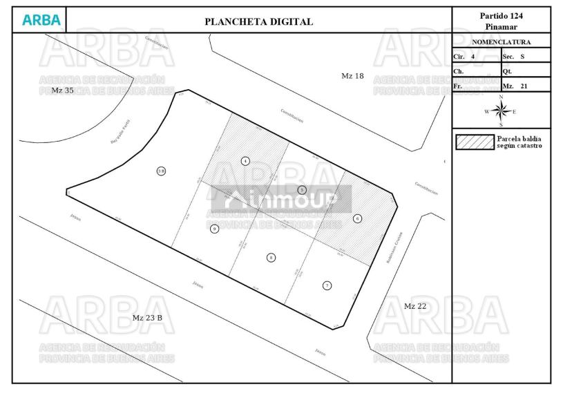 Terreno en Venta en Pinamar, Buenos Aires Costa Atlantica