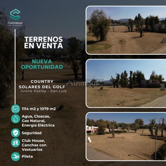 Lote en Venta en Juana Koslay, San Luis