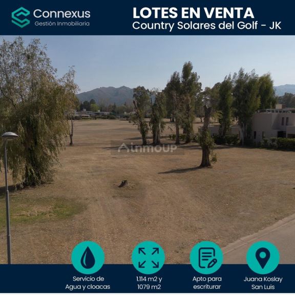 Lote en Venta en Juana Koslay, San Luis
