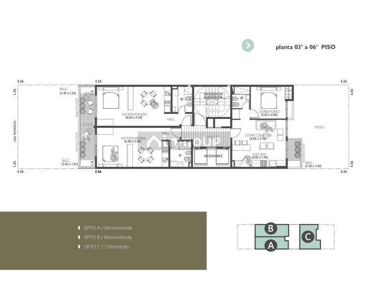 Departamento en Venta en Capital, Cordoba