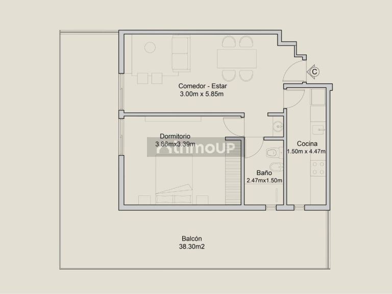 Departamento en Venta en Capital, Cordoba