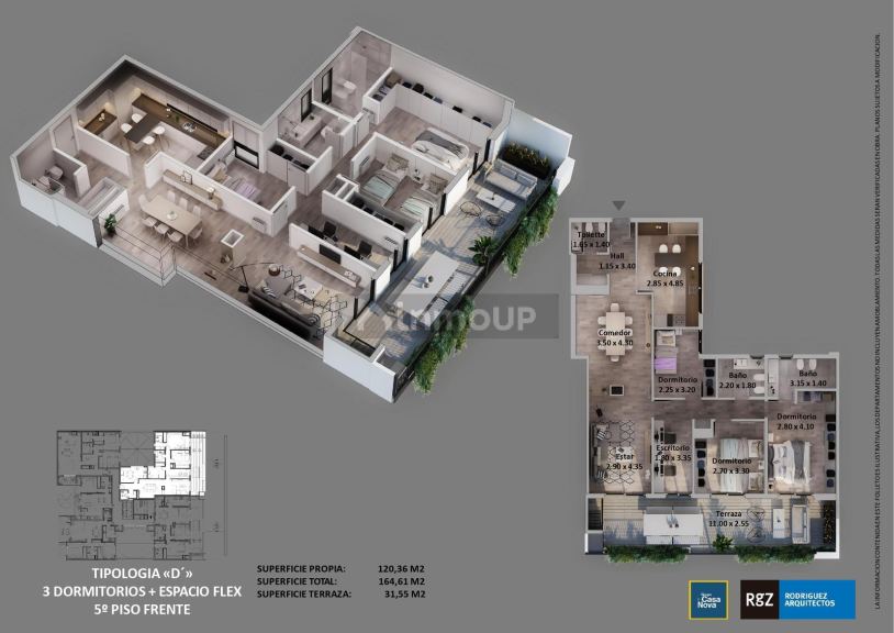 Departamento en Venta en Capital, Cordoba - USD 125.000 | Inmoup - 77