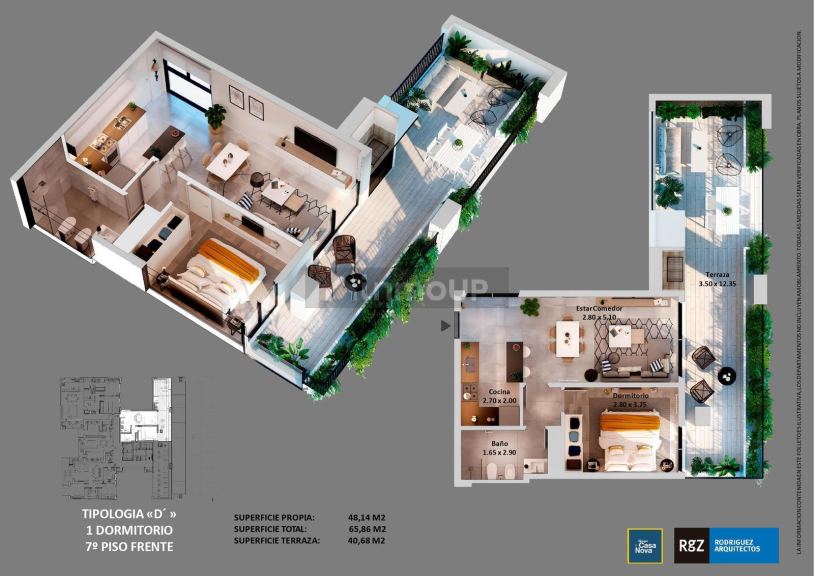 Departamento en Venta en Capital, Cordoba - USD 125.000 | Inmoup - 78