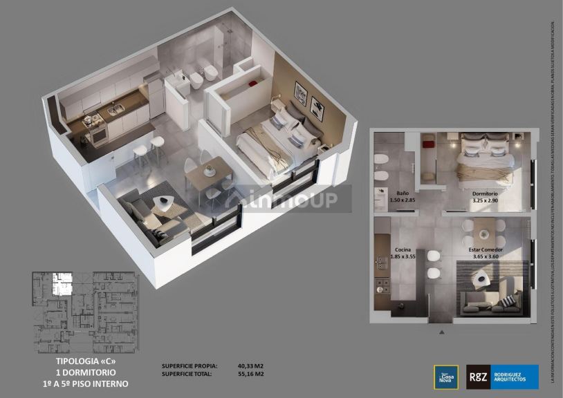 Departamento en Venta en Capital, Cordoba - USD 125.000 | Inmoup - 70