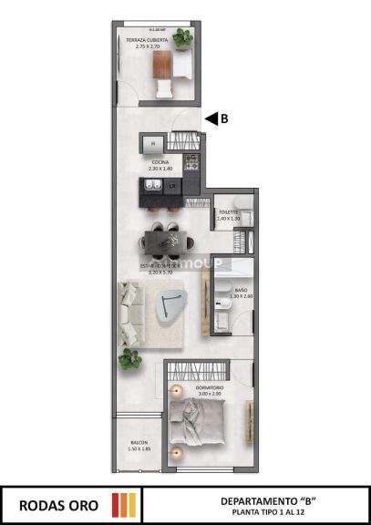 Departamento en Venta en Capital, Cordoba