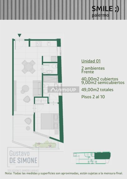 Departamento en Venta en Palermo, Capital Federal