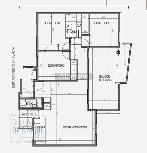 Departamento en Venta en Tres de Febrero, G.B.A. Zona Oeste