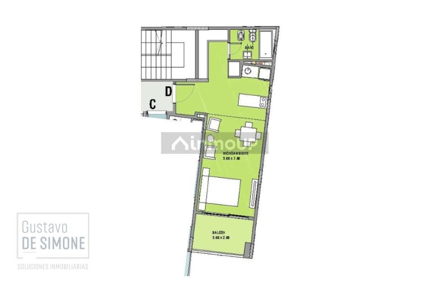 Departamento en Venta en Colegiales, Capital Federal
