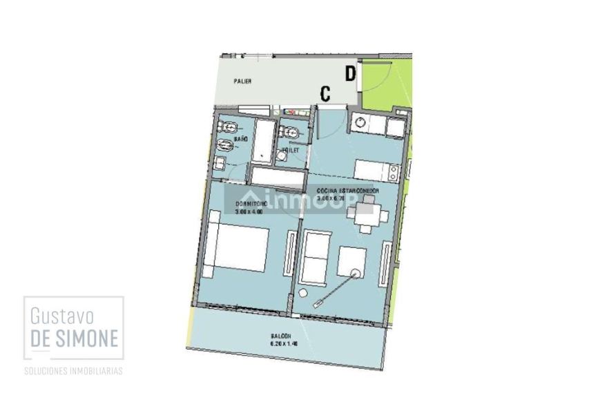 Departamento en Venta en Colegiales, Capital Federal