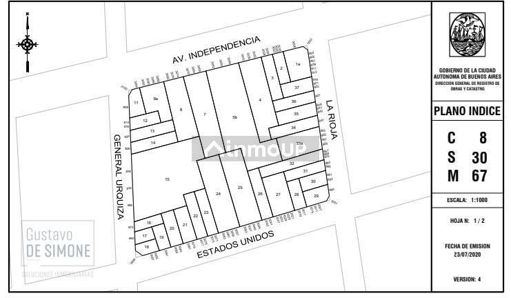 Terreno en Venta en Balvanera, Capital Federal