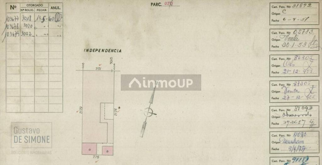 Terreno en Venta en Balvanera, Capital Federal