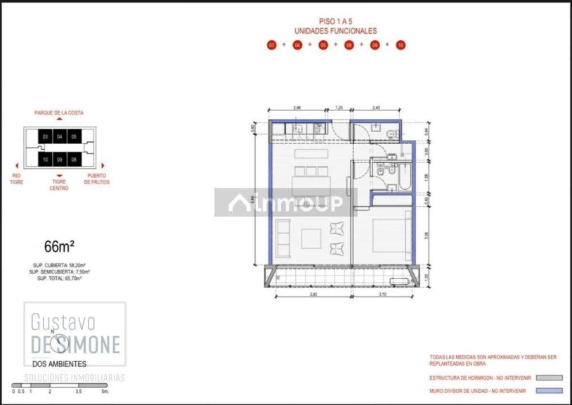 Departamento en Venta en Tigre, G.B.A. Zona Norte