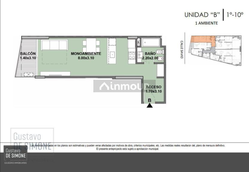 Departamento en Venta en Palermo, Capital Federal