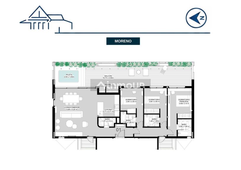 Departamento en Venta en Rosario, Santa Fe