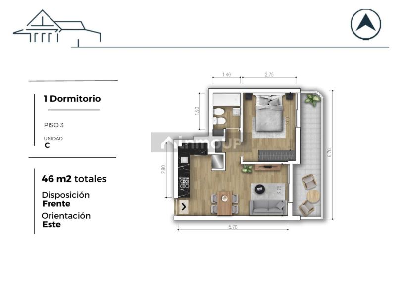 Departamento en Venta en Rosario, Santa Fe