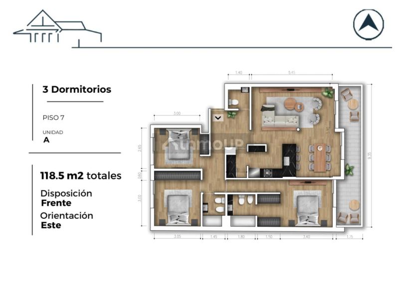 Departamento en Venta en Rosario, Santa Fe