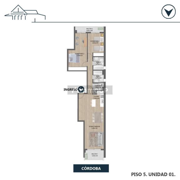 Departamento en Venta en Rosario, Santa Fe