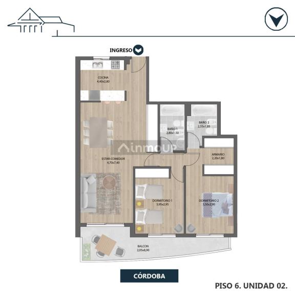 Departamento en Venta en Rosario, Santa Fe