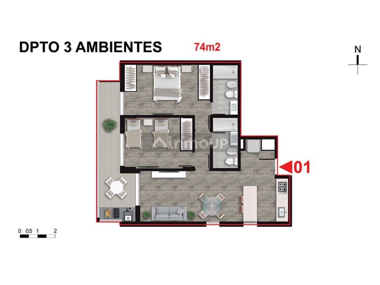 Departamento en Venta en Rosario, Santa Fe