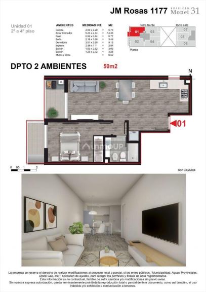 Departamento en Venta en Rosario, Santa Fe