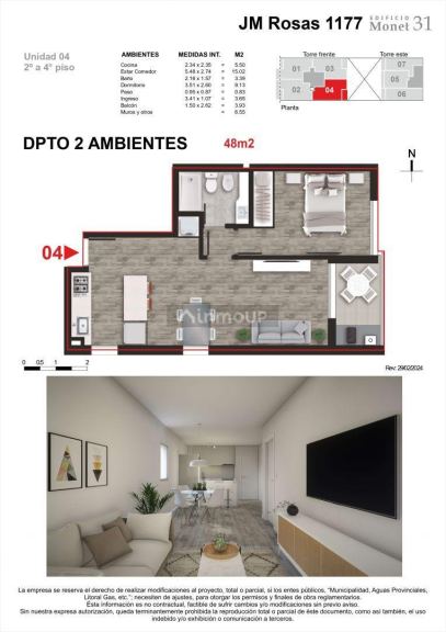 Departamento en Venta en Rosario, Santa Fe