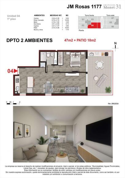 Departamento en Venta en Rosario, Santa Fe
