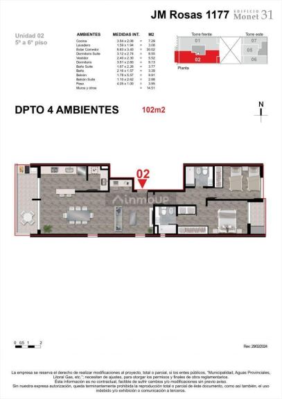 Departamento en Venta en Rosario, Santa Fe