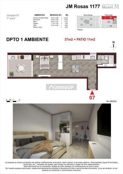 Departamento en Venta en Rosario, Santa Fe