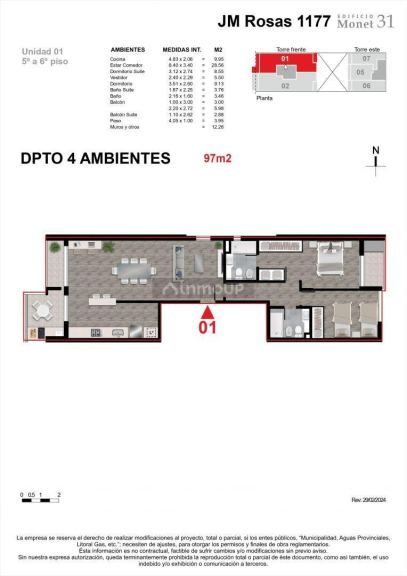 Departamento en Venta en Rosario, Santa Fe