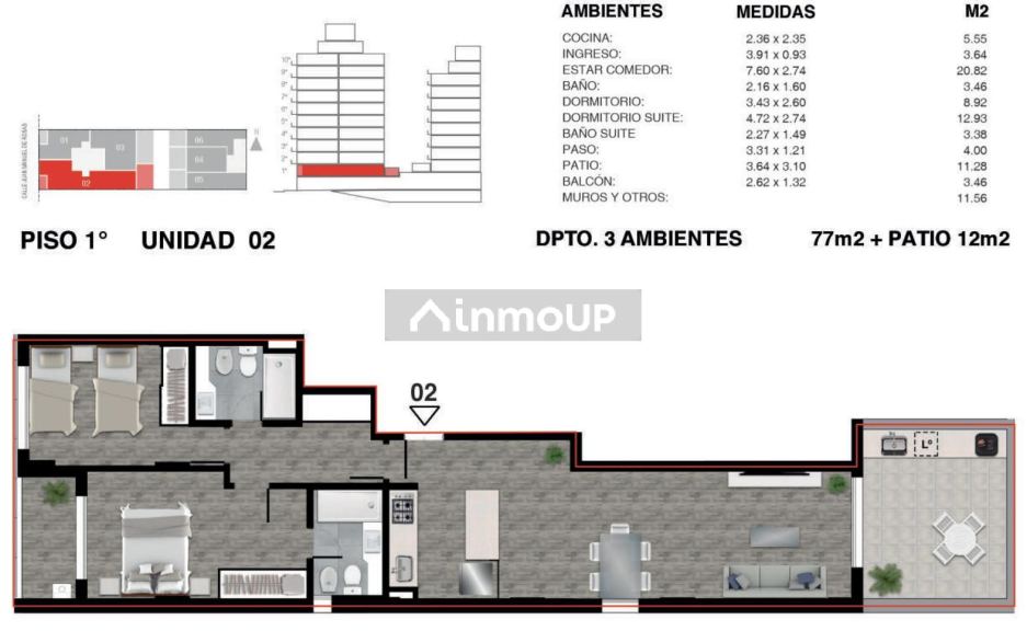 Departamento en Venta en Rosario, Santa Fe