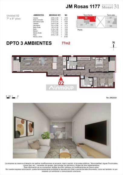 Departamento en Venta en Rosario, Santa Fe