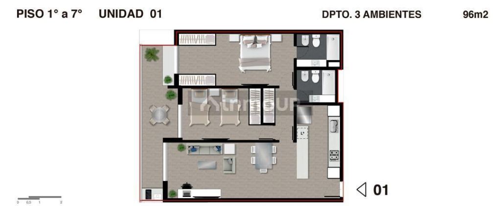Departamento en Venta en Rosario, Santa Fe
