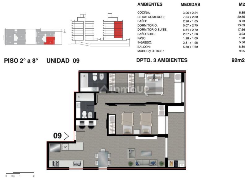 Departamento en Venta en Rosario, Santa Fe