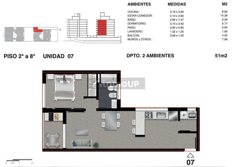 Departamento en Venta en Rosario, Santa Fe