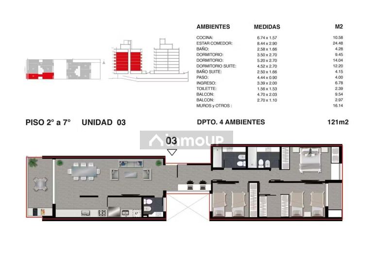 Departamento en Venta en Rosario, Santa Fe