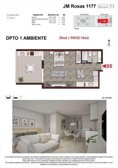 Departamento en Venta en Rosario, Santa Fe