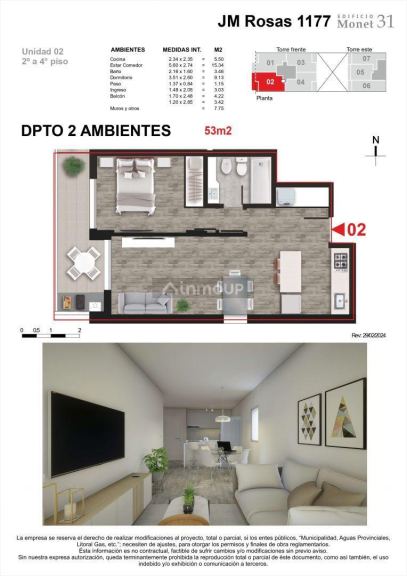 Departamento en Venta en Rosario, Santa Fe