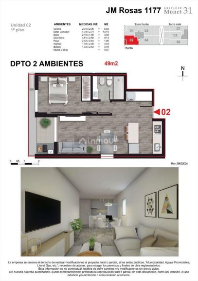 Departamento en Venta en Rosario, Santa Fe