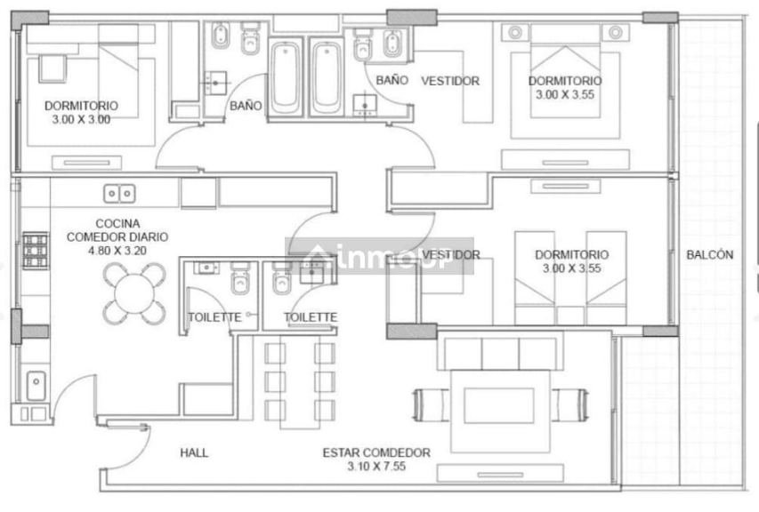 Departamento en Venta en Belgrano, Capital Federal