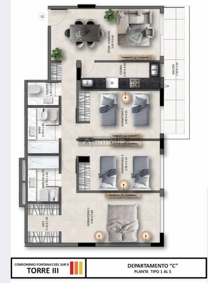 Departamento en Venta en Capital, Cordoba
