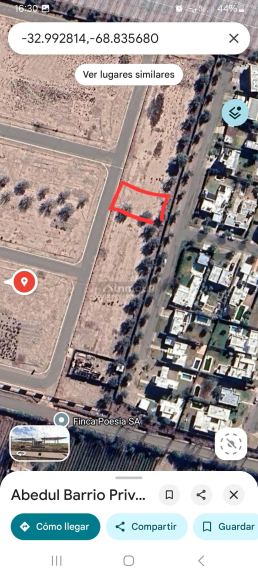 Lote en Venta en Lujan de Cuyo, Mendoza